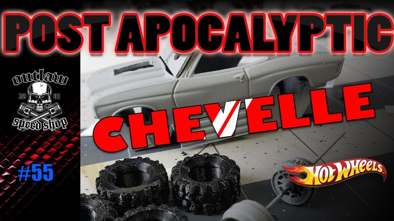 1970 Hot Wheels Chevelle Post Apocalyptic Challenge