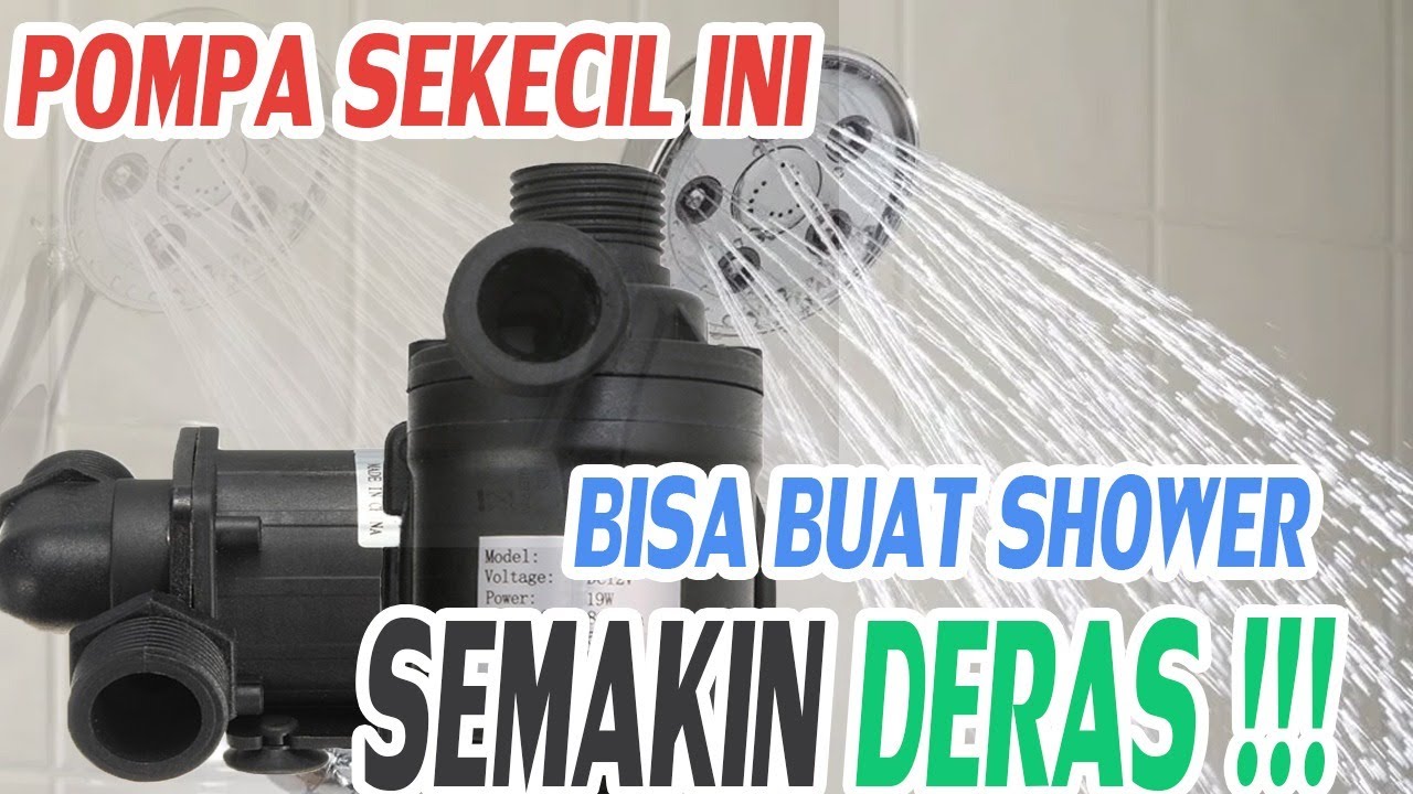 Pompa Sekecil Ini Bisa Apa aja? Testing Pompa DC Submersible Mini 12 Volt dengan Adaptor 3A