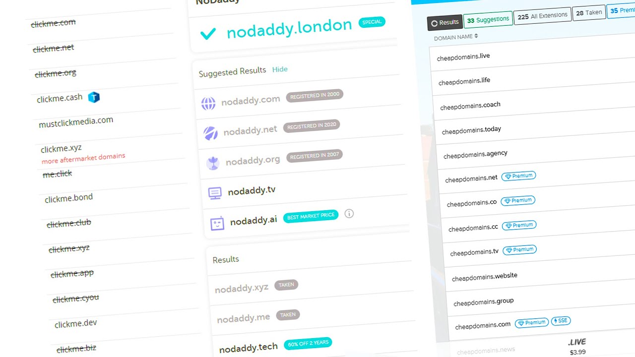 GODADDY ALTERNATIVES That Offer Unrivalled Domain Names, Hosting & Economic Web Services