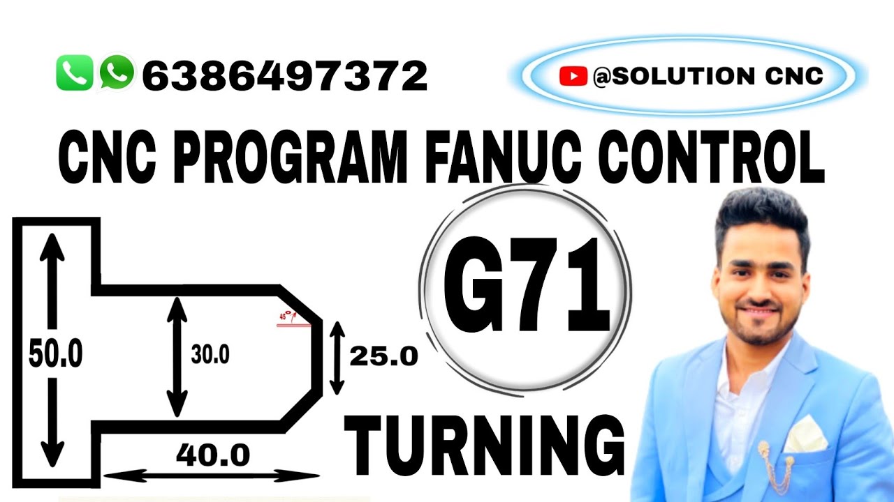g71 turning cycle example ,@SOLUTIONCNC