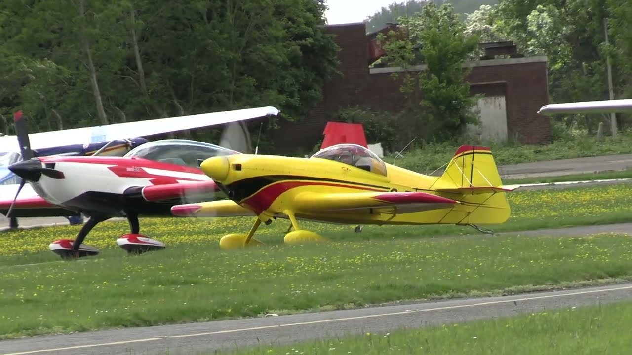 Leicester Airfield Aerobatics Competition - Sat 21st May 2022 - DR-107, 2x Pitts S-1's & Vans RV8
