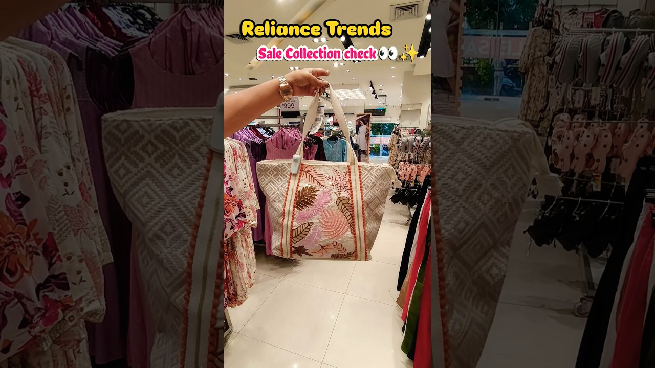 Reliance Trends ₹3499 Get ₹3499 #reliancetrends #reliancetrendsoffertoday #fashion #sale #shorts ...