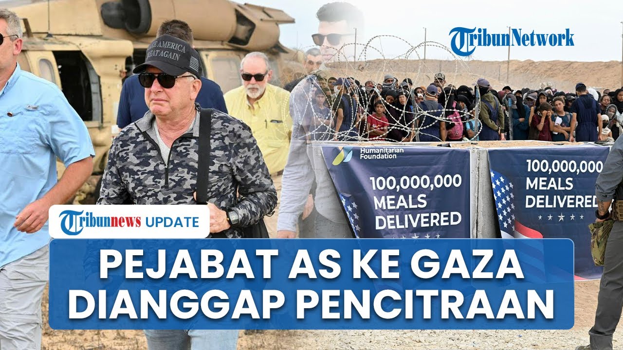 Utusan AS Kunjungi Gaza, Hamas dan Warga Palestina Anggap Cuma Pencitraan dan Bagian dari Propaganda