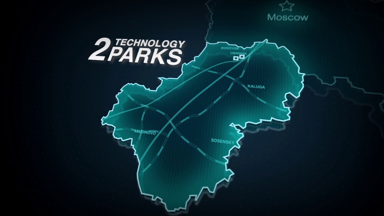 Video presentation of the Kaluga Region. 2019.