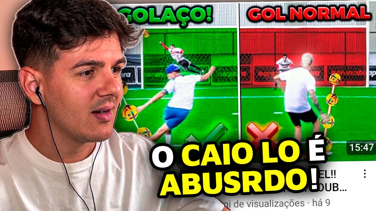FEZ UM GOLA&Ccedil;O?? PASSA DE N&Iacute;VEL!! (S&Oacute; VALE GOLA&Ccedil;O) - wardi REACT!