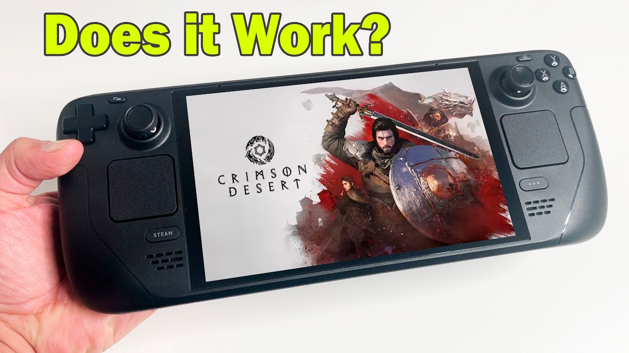 Crimson Desert on Steam Deck | Review, Gameplay and Graphics