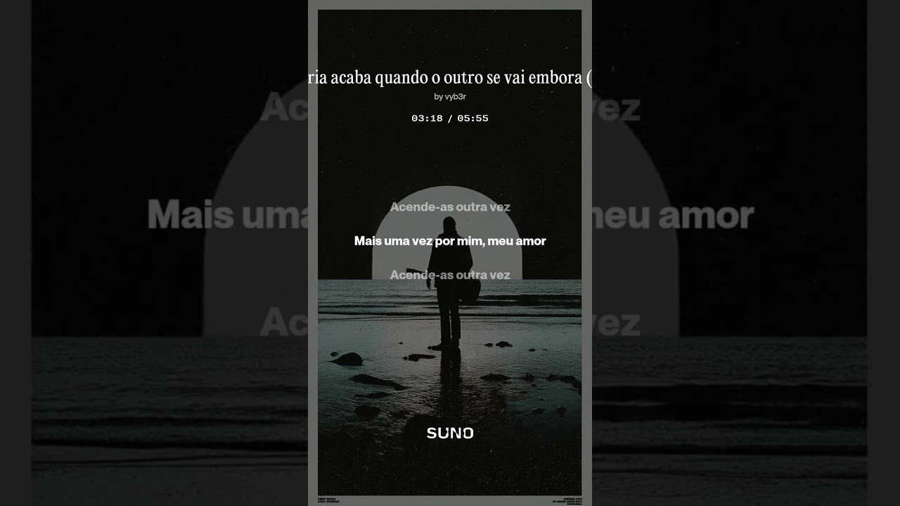 A história acaba quando o outro se vai embora (R*CK)