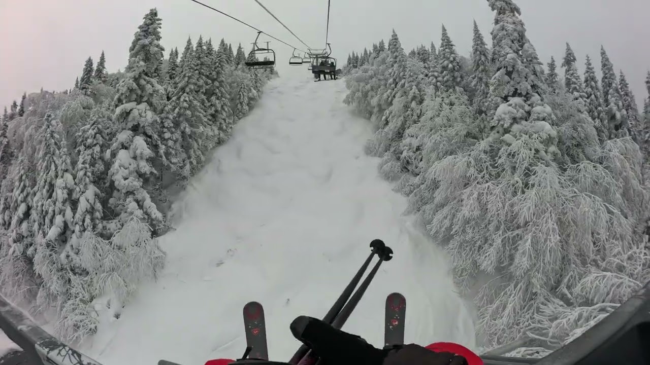 Mont Tremblant January 6th Part 1 of the edge