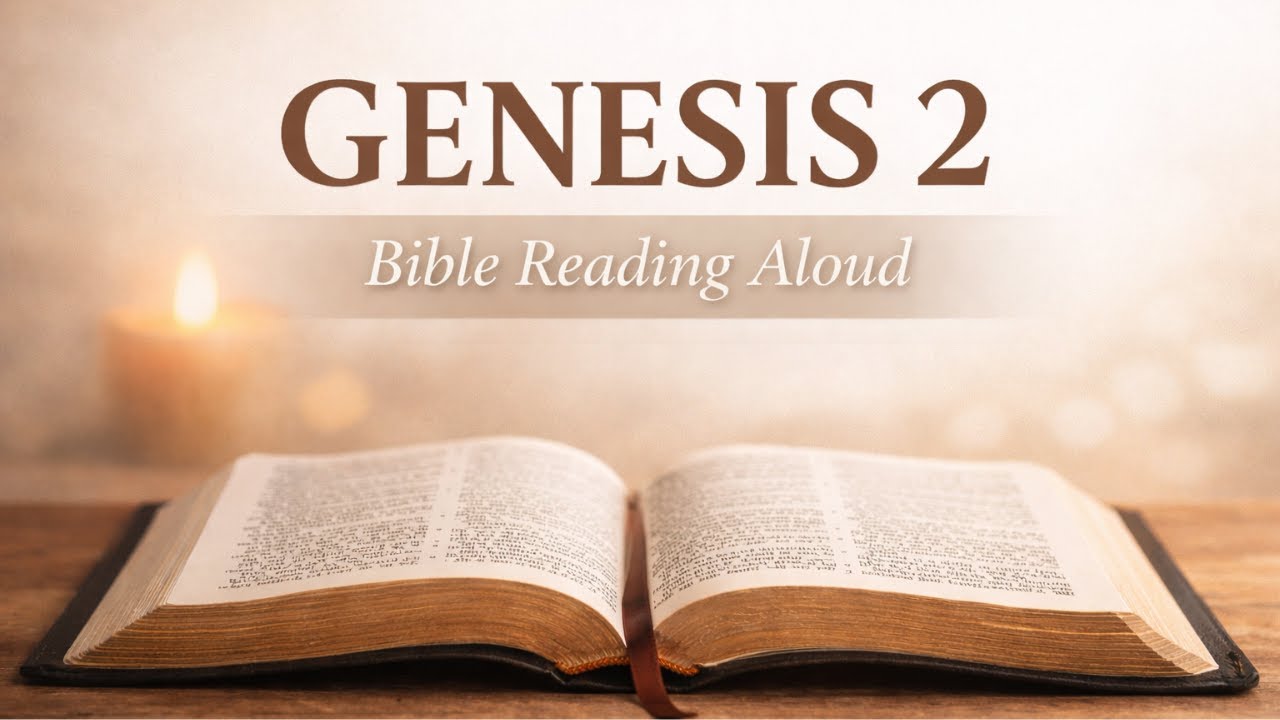 Genesis 2 (KJV) | Calm Bible Reading Aloud for Prayer & Reflection