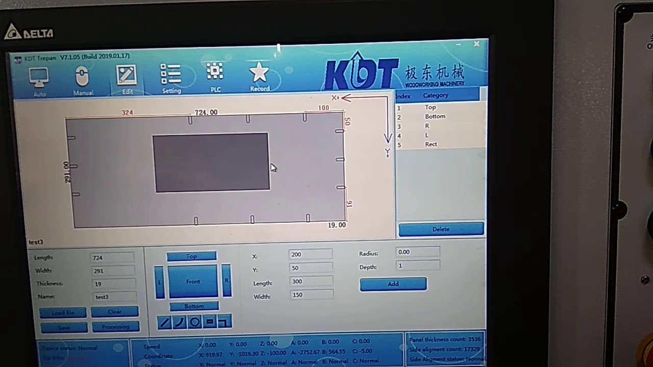 Cnc boring