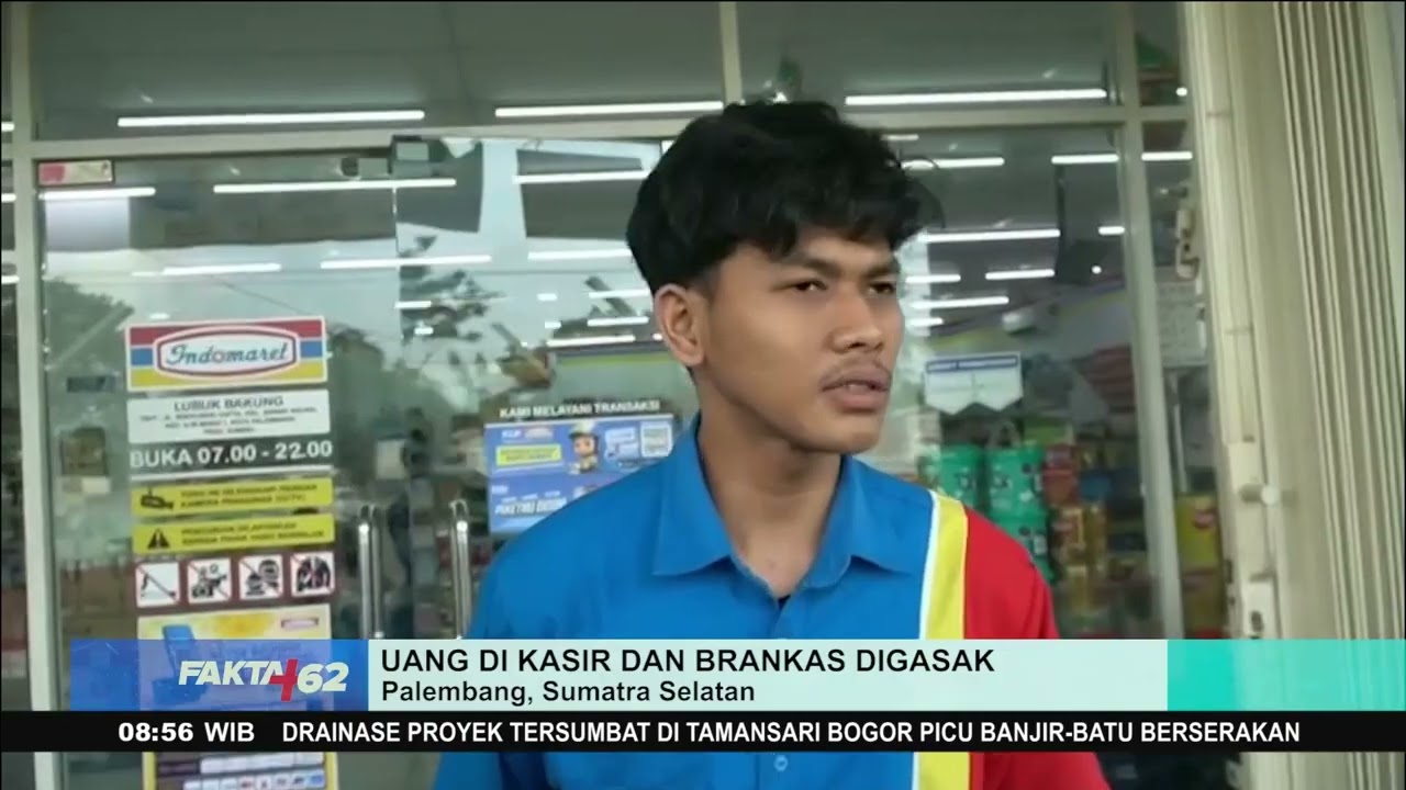 Ngeri! Perampokan Bersenjata di Minimarket