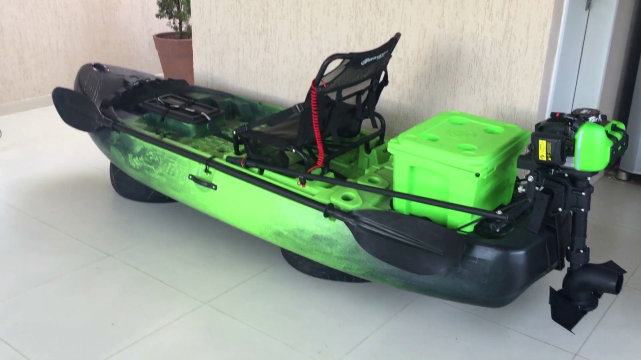 Caiaque Hunter 285 com Motor Jet Turbo Personalizado e Hidrof&oacute;lio