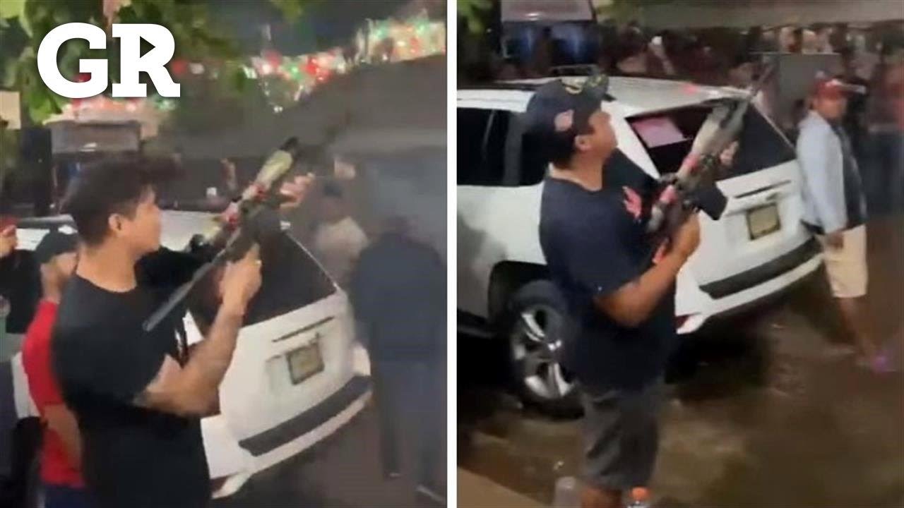 Disparan al aire durante fiestas patrias al sur de Guerrero