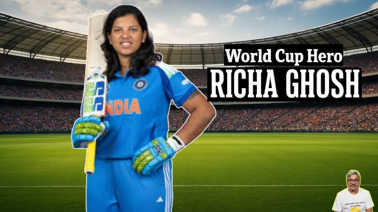 Richa Ghosh | India&rsquo;s 2025 World Cup Hero & Wicketkeeper-Batter Story l PB Speaks