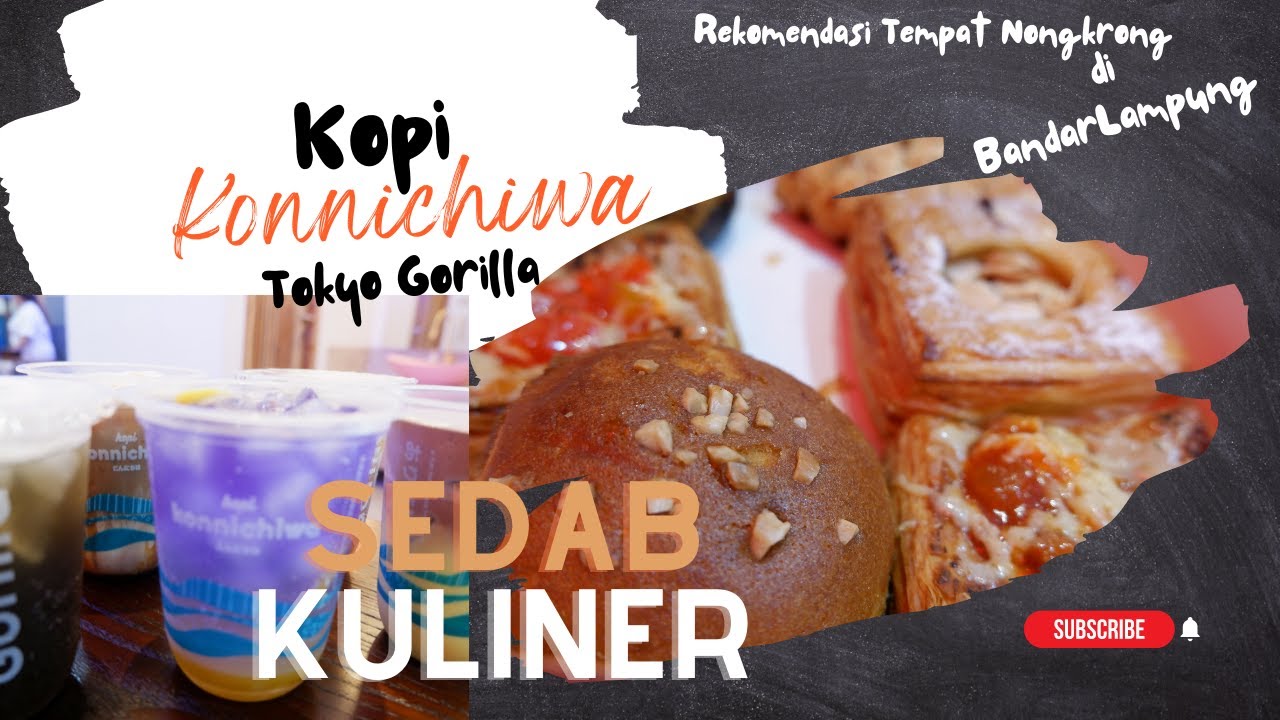 Kopi Konnichiwa dan Tokyo Gorilla Rekomendasi Tempat Nongkrong di Bdl,,,Japanese Coffee Shop Concept