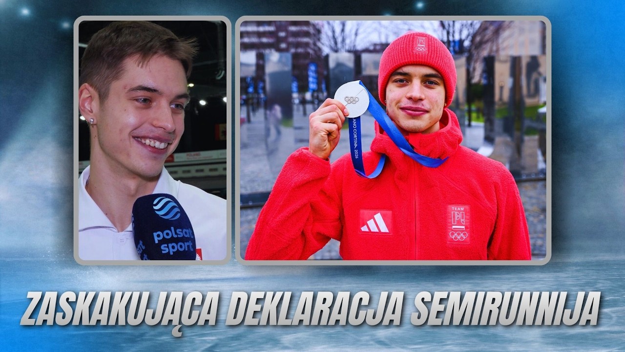 ZDOBYŁ SREBRNY MEDAL I ZŁOŻYŁ DEKLARACJĘ!  