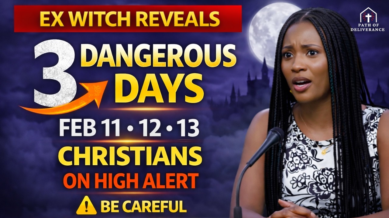 Ex Witch Warning February 11 12 13  Christians On High Alert Witches Are Active |  Be Careful!