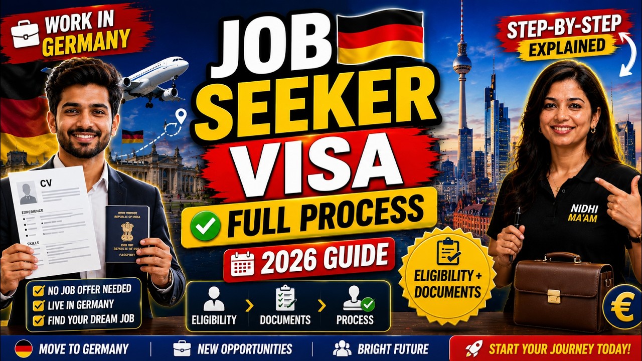 Don't Apply for the German Job Seeker Visa Until You Watch This! ⚠️