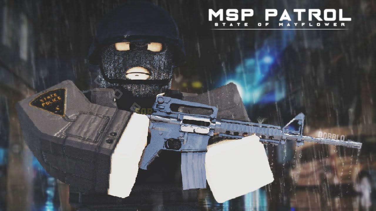 [68] MSP PATROL, HE TRIED TO ESCAPE!!!! | New Haven County ROBLOX