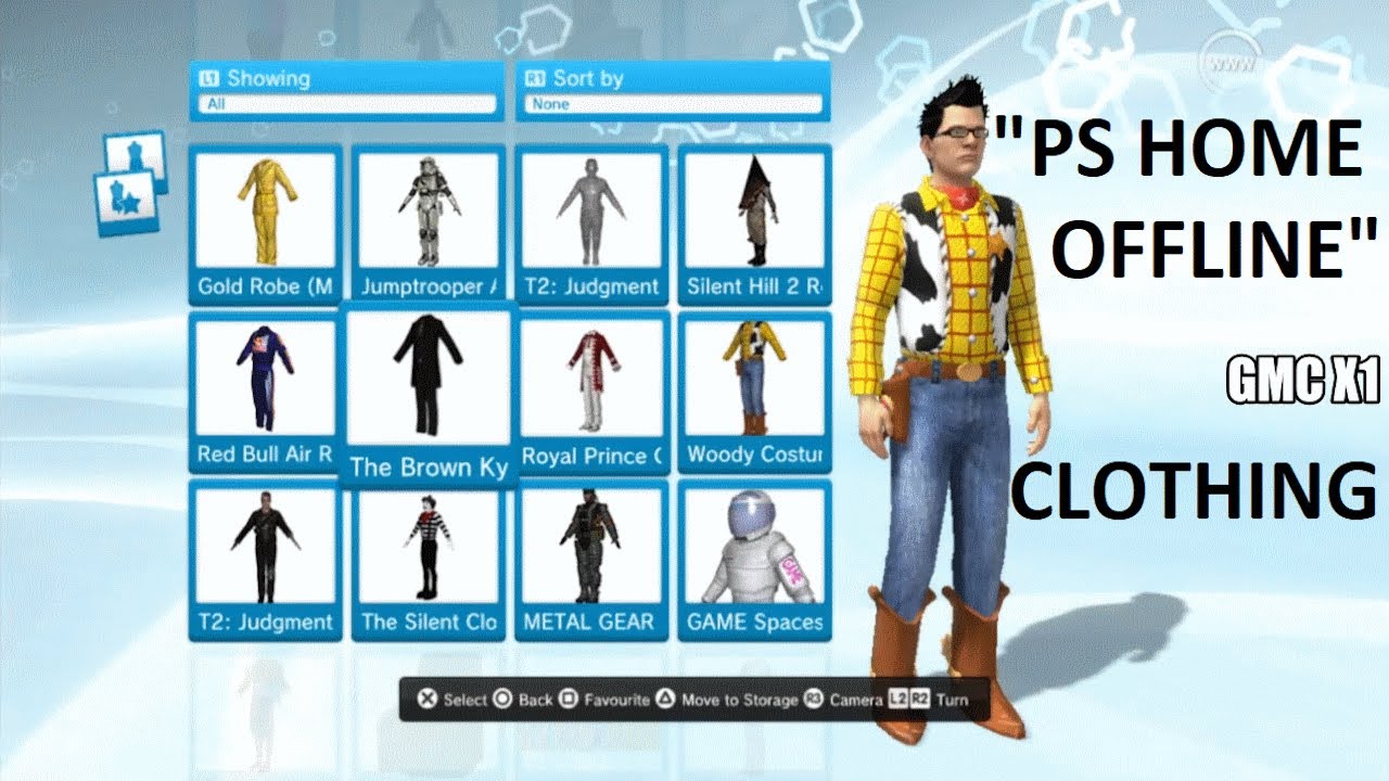 PlayStation®Home Offline 2023:  