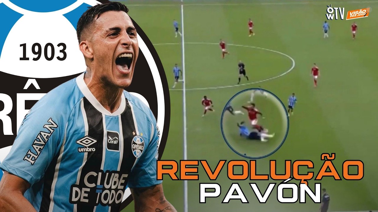 RESOLVEU O PROBLEMA? ENTENDA COMO PAVÓN SE TORNOU O MELHOR LATERAL DIREITO DO GRÊMIO!