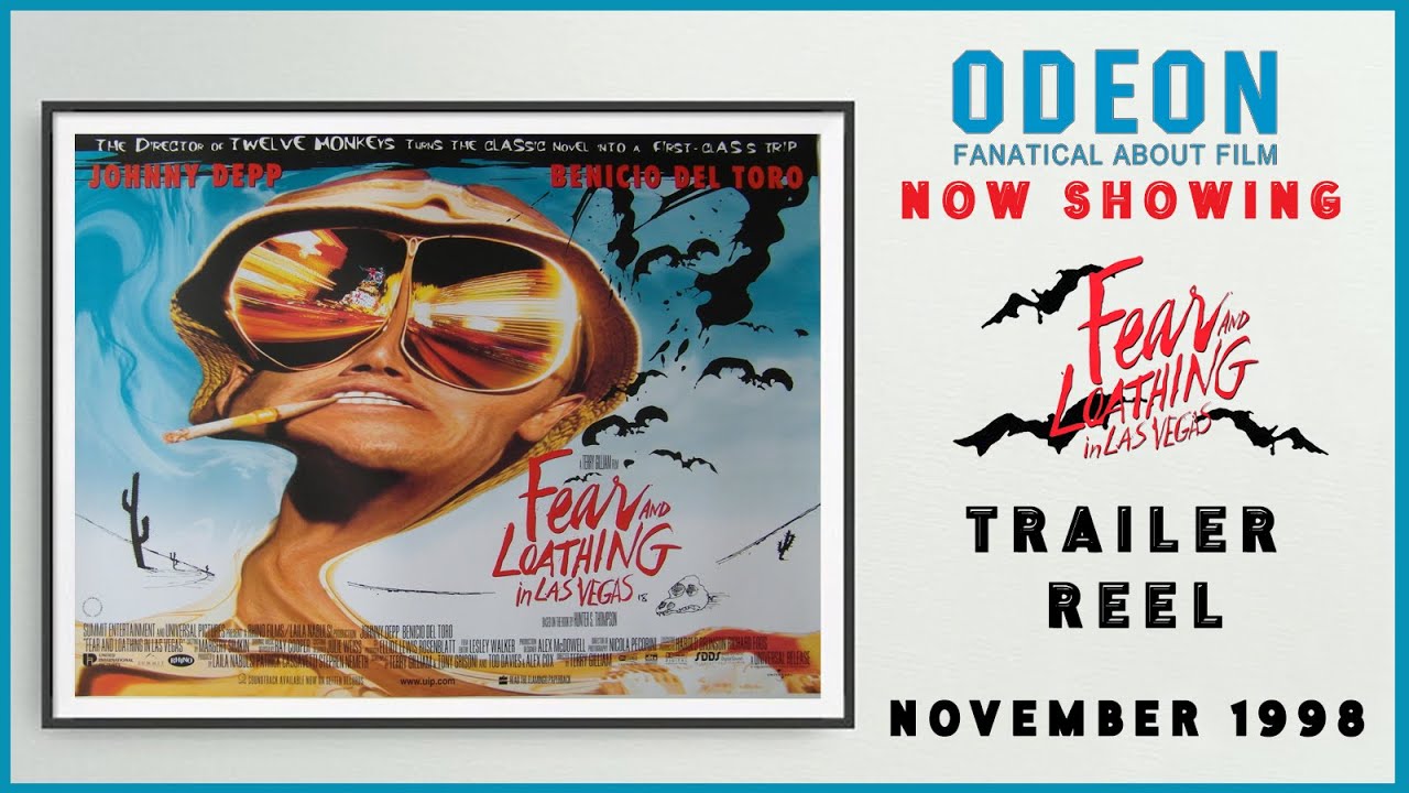 FEAR AND LOATHING IN LAS VEGAS (November 1998 Odeon Cinema Trailer Reel) -- Home Cinema