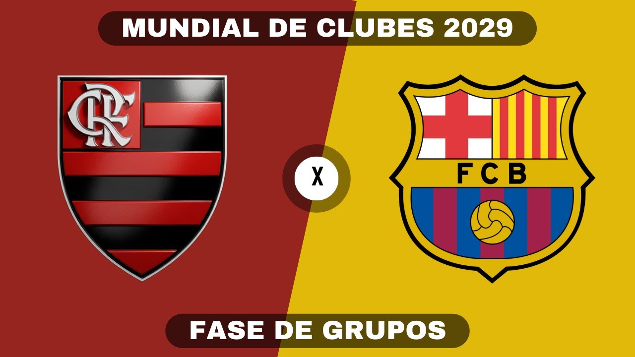FLAMENGO x BARCELONA | Mundial de Clubes 2029 | 1ª Rodada | Simulação PES 21