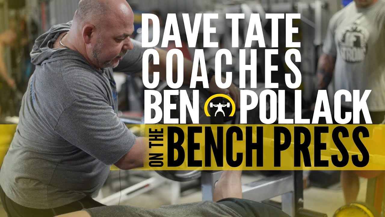 Dave Tate Coaches Ben Pollack's Bench Press | elitefts.com