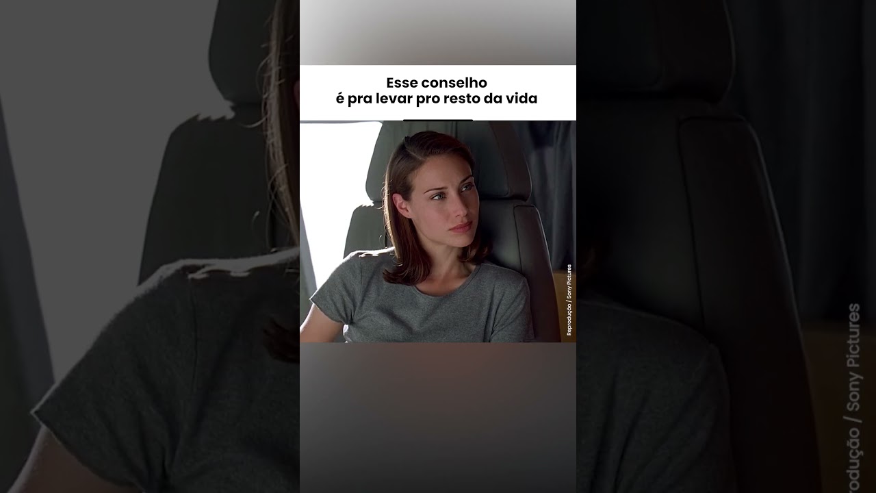 Um conselho pra levar pro resto da vida 