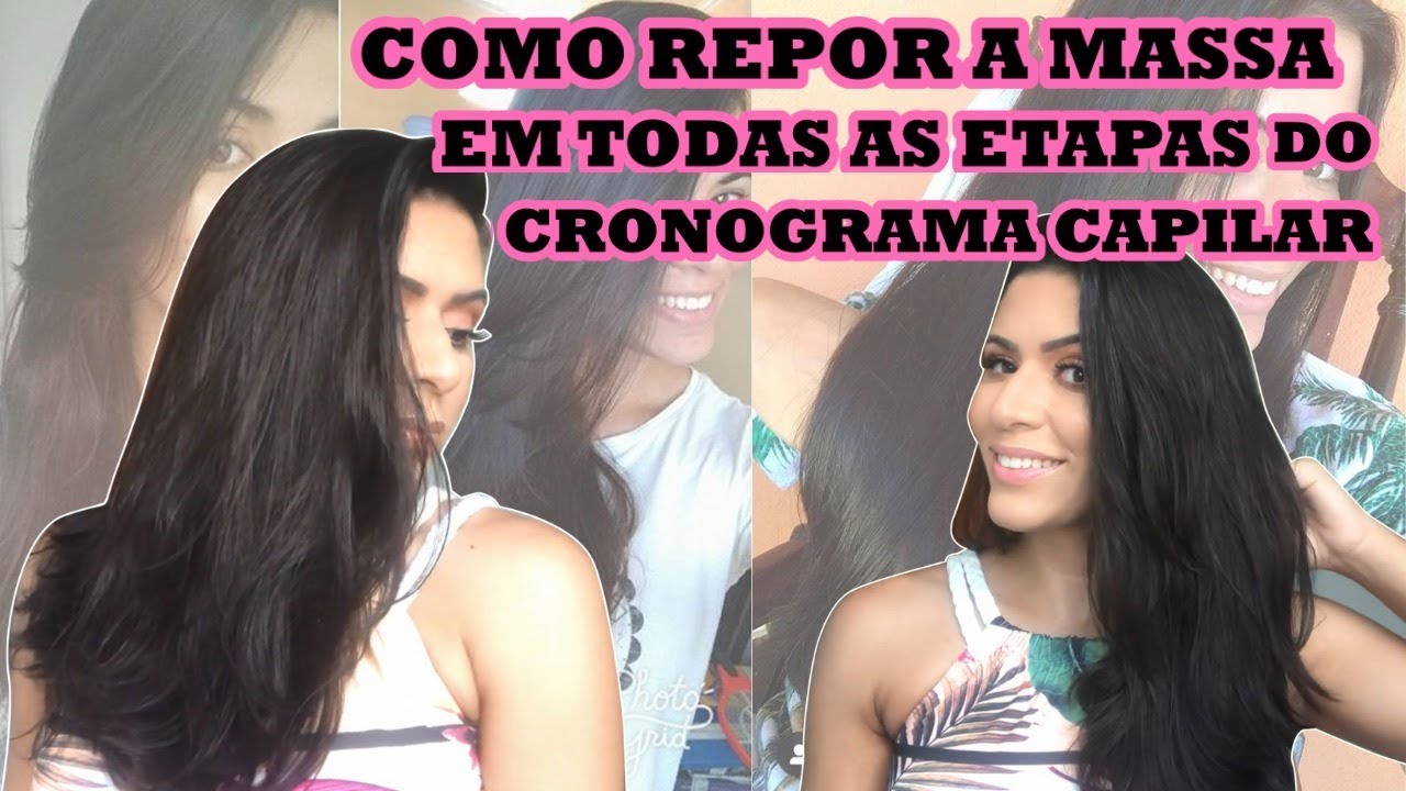 APRENDA COMO FAZER REPOSIÇÃO DE MASSA EM TODAS AS ETAPAS DO CRONOGRAMA CAPILAR | Larisse Gama