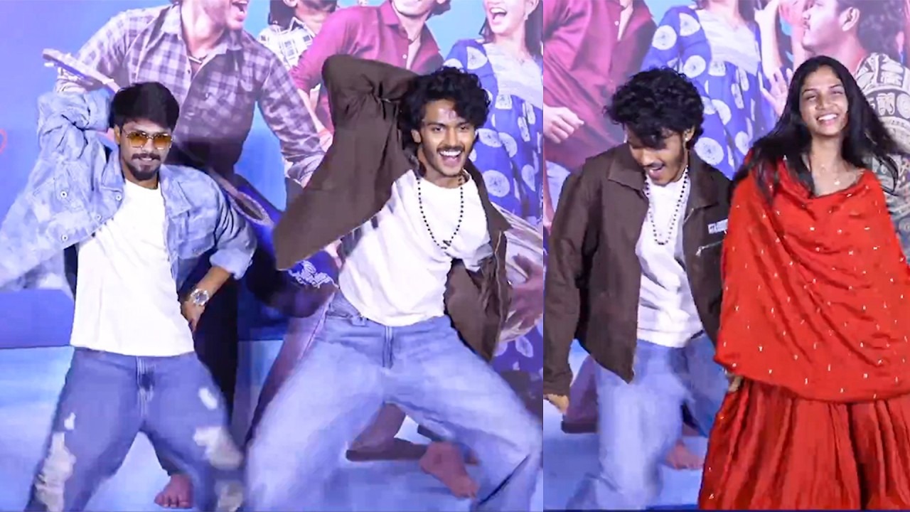Ramu Rathod and Harsh Roshan & Sridevi Superb Dance On Stage @Band Melam Teaser Launch Event | FH