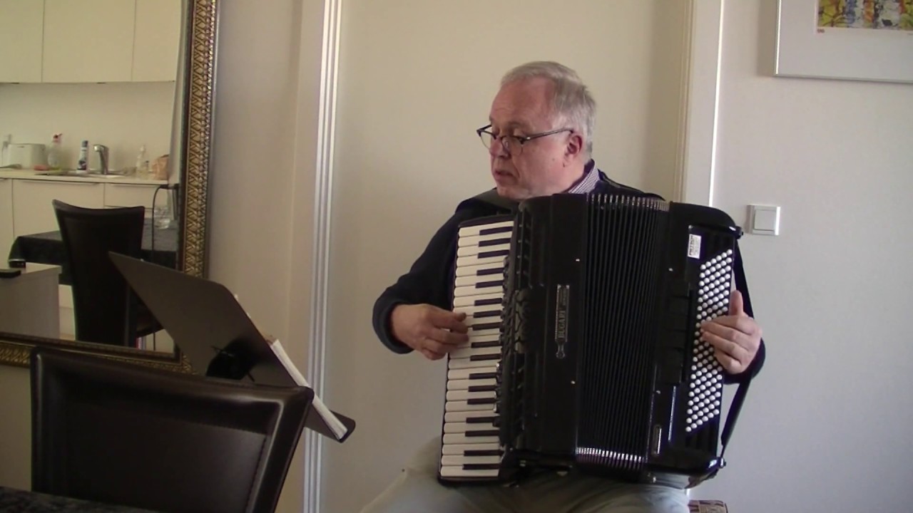 Calle Schewens Vals - svensk vals - harmonika, dragspel, trekkspel, accordion, l'accordeon.