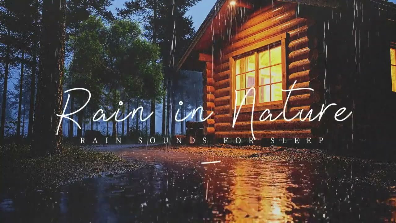 Rain Sound for Sleep | Deep Rest Rain Sounds | Sleep Faster | Rain Sounds for Night Sleep