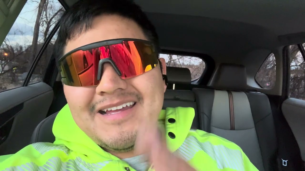 Milwaukee Safety Glasses with Red Wrap Around Mirrored Anti-Scratch Lenses.