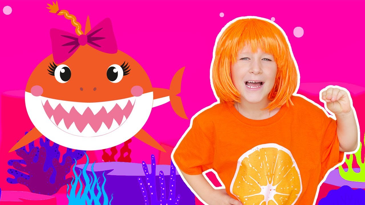 Rainbow Shark - Baby Shark Dance | Kids Songs | Anuta Kids Channel