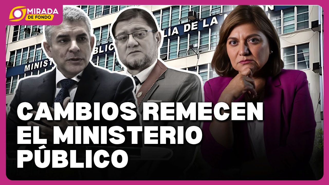 VELA deja el equipo de LAVADO de ACTIVOS y CHÁVEZ COTRINA deja CRIMEN ORGANIZADO | El Comercio