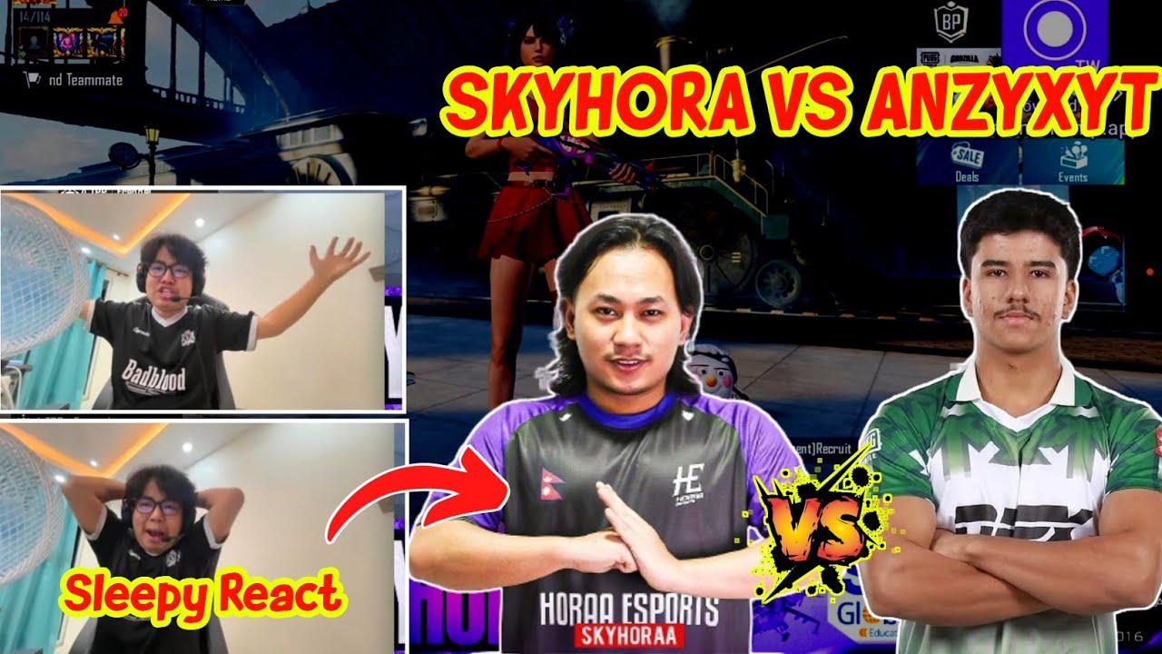 Sleepy horaa react to skyhora vs Nepxanzyxyt tdm battle..
