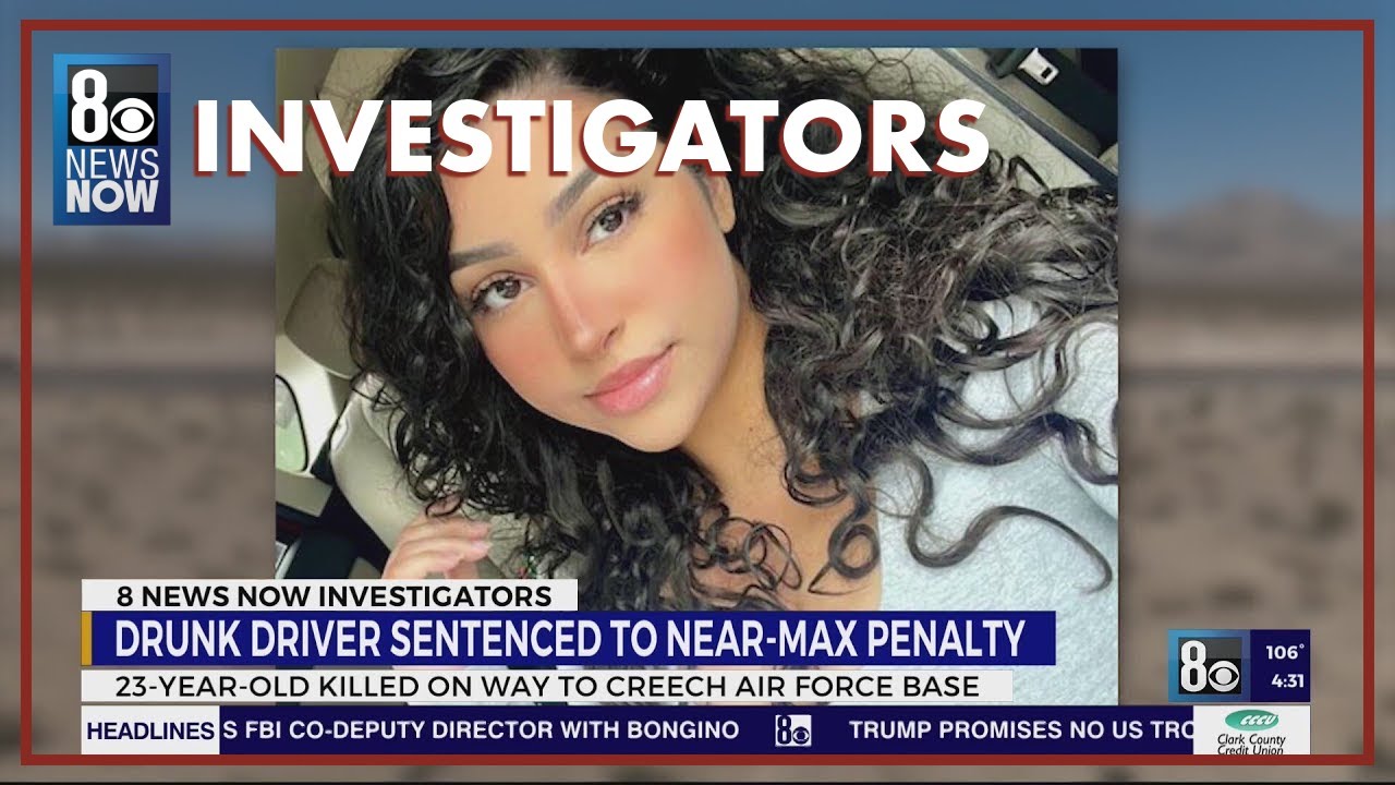 Drunk driver gets near-max sentence for killing Las Vegas airman, 23