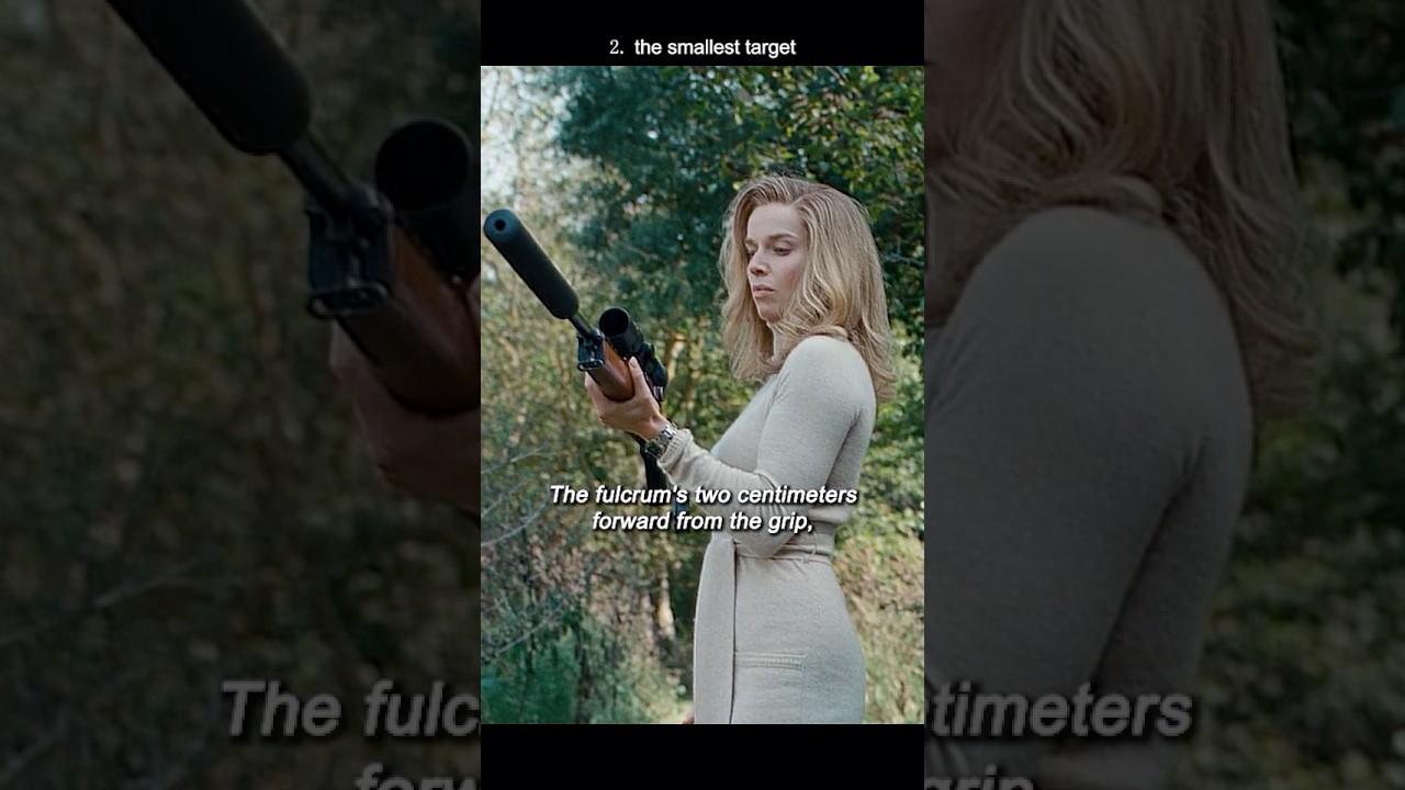 #movie  The American (2010): Custom Rifle Tested by Female Assassin (Sniper Build Scene)