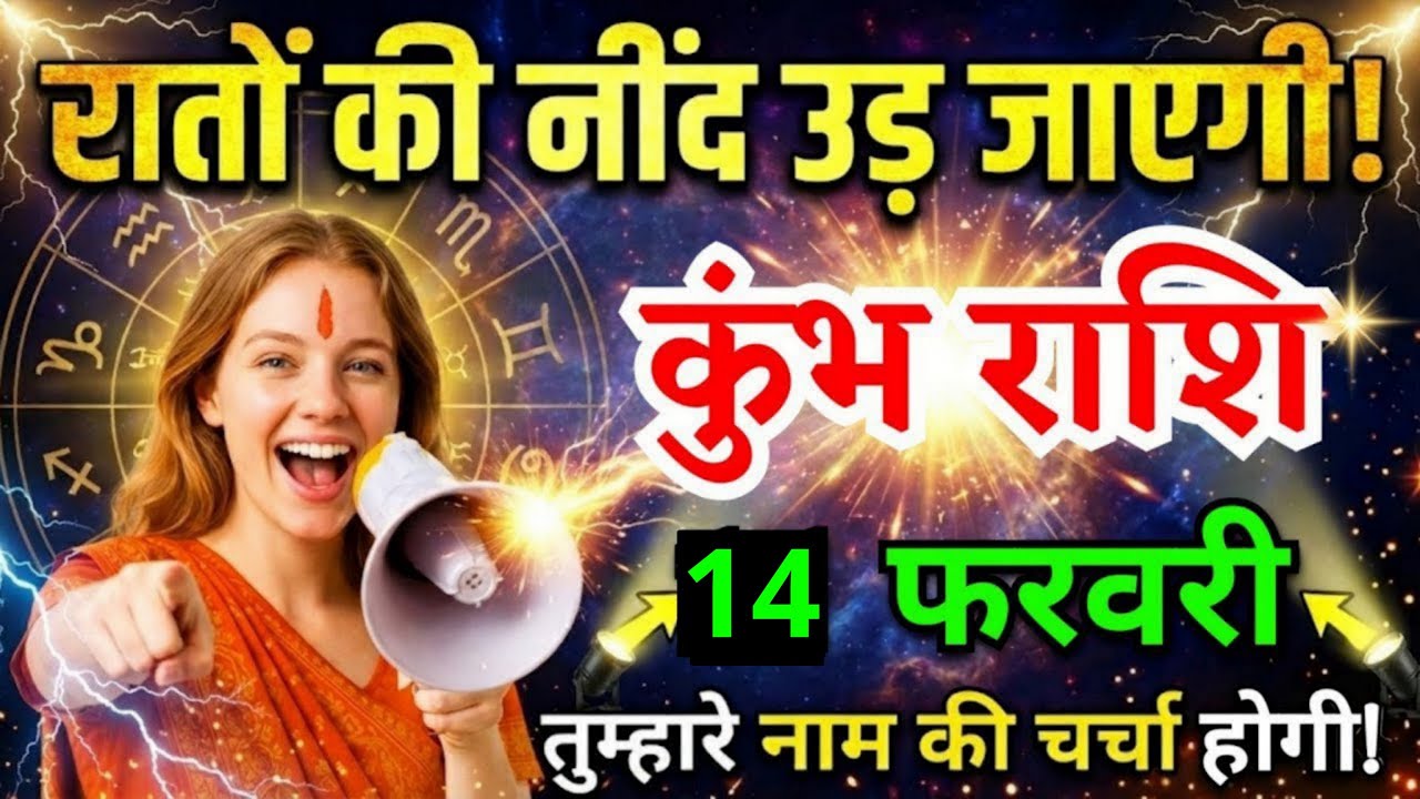 11 फरवरी, कुंभ राशि वालों रातों की नींद उड़ जाएगी, Kumbh Rashi, आज का राशिफल