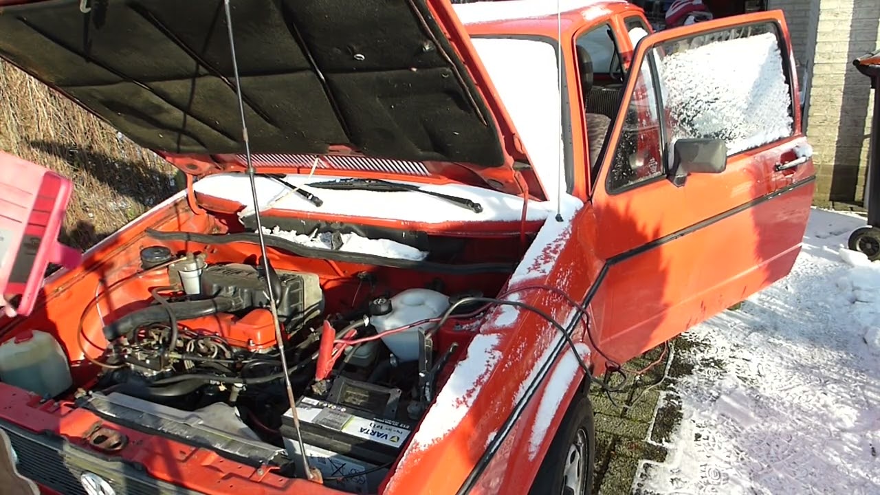 golf diesel start in winter