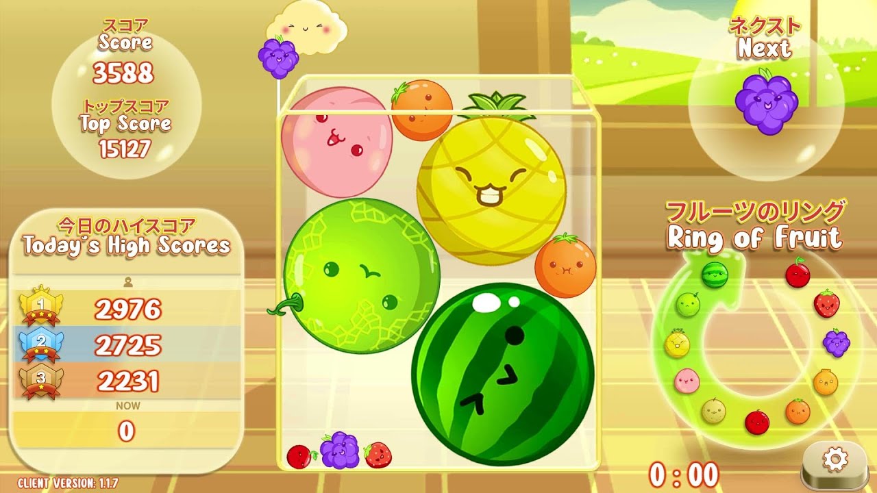【スイカゲーム】😱🍉🍉😱 ダブルスイカ達成！#678