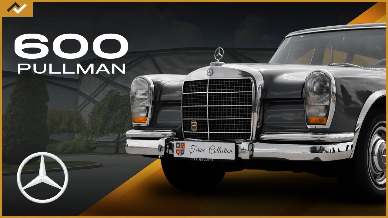 Mașina lui Nicolae Ceaușescu - MERCEDES 600 PULLMAN