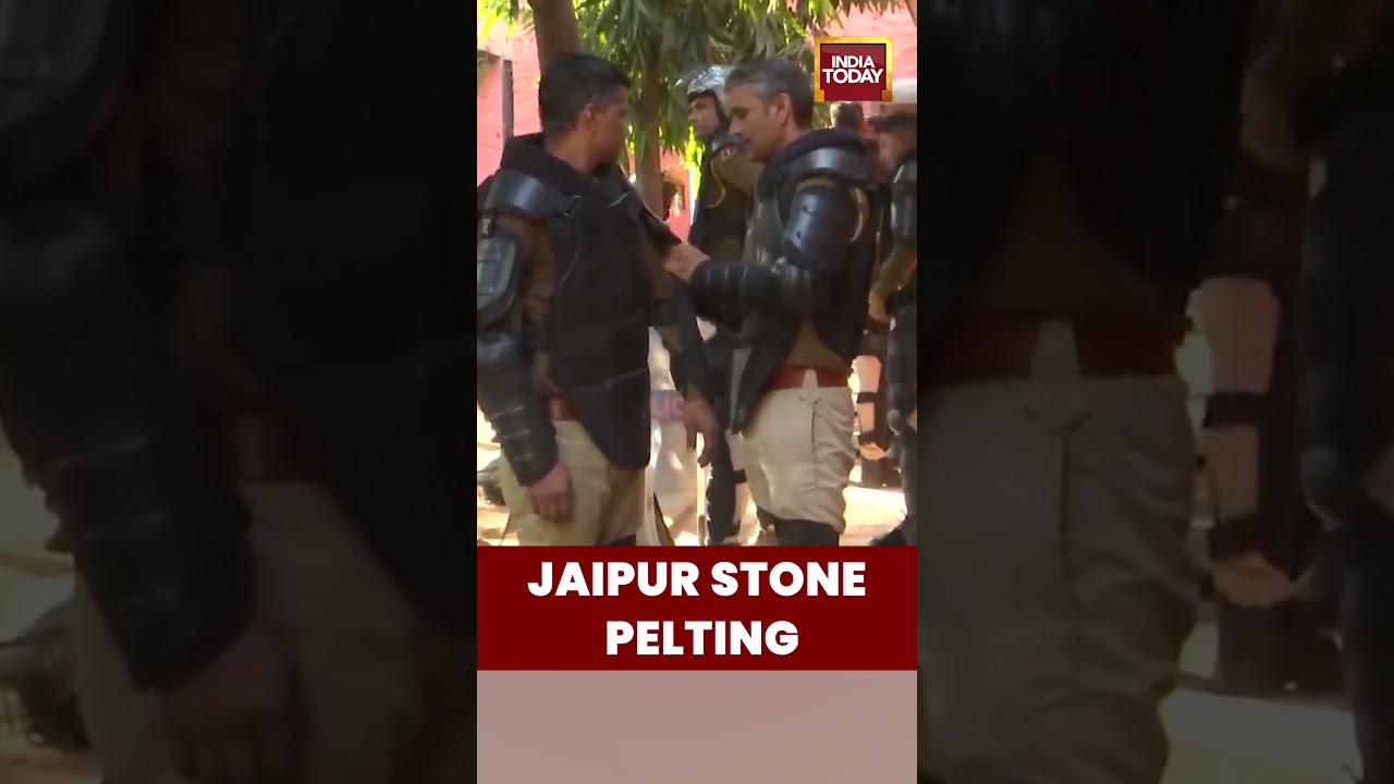 Jaipur Stone Pelting: Police Deployed After Clash Over Encroachment in Chomu