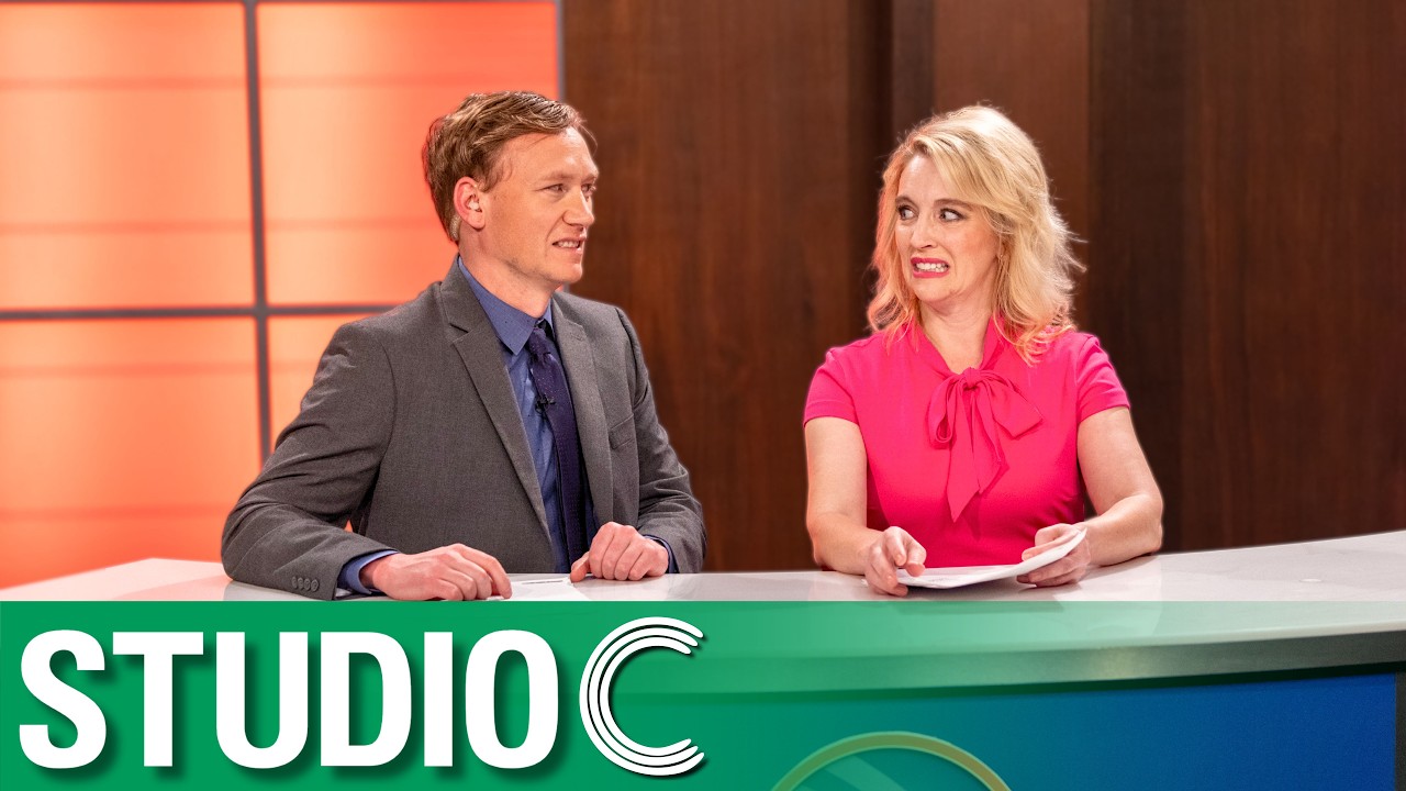 Breaking News: Teleprompter Fails On Anchors - Studio C