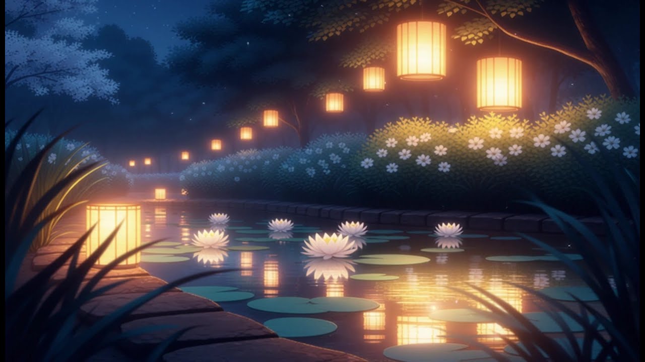 Cozy Pond Evening Ambience: Relaxing Sounds of Nature