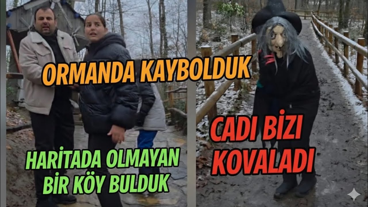 DAMLA KEŞİF YAPTI/HARİTADA OLMAYAN BİR KÖY BULDU/MEĞER CADI'NIN EVİNE GELMİŞİZ