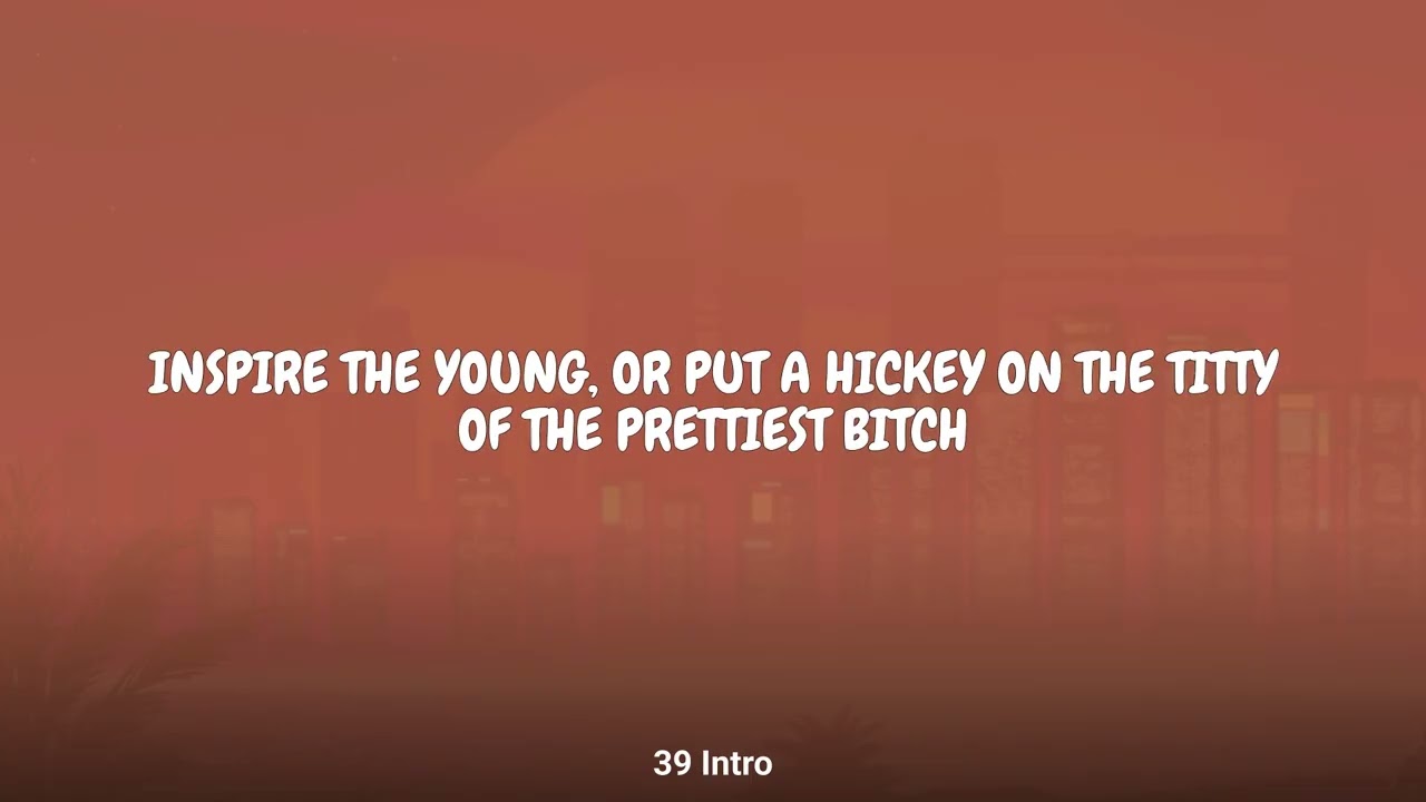 J. Cole - 39 Intro (Lyrics)