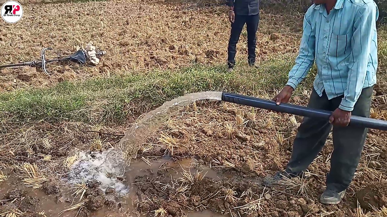 3hp submersible pump installation ऑटो स्विच कनेक्शन water pump by rp krashi pump