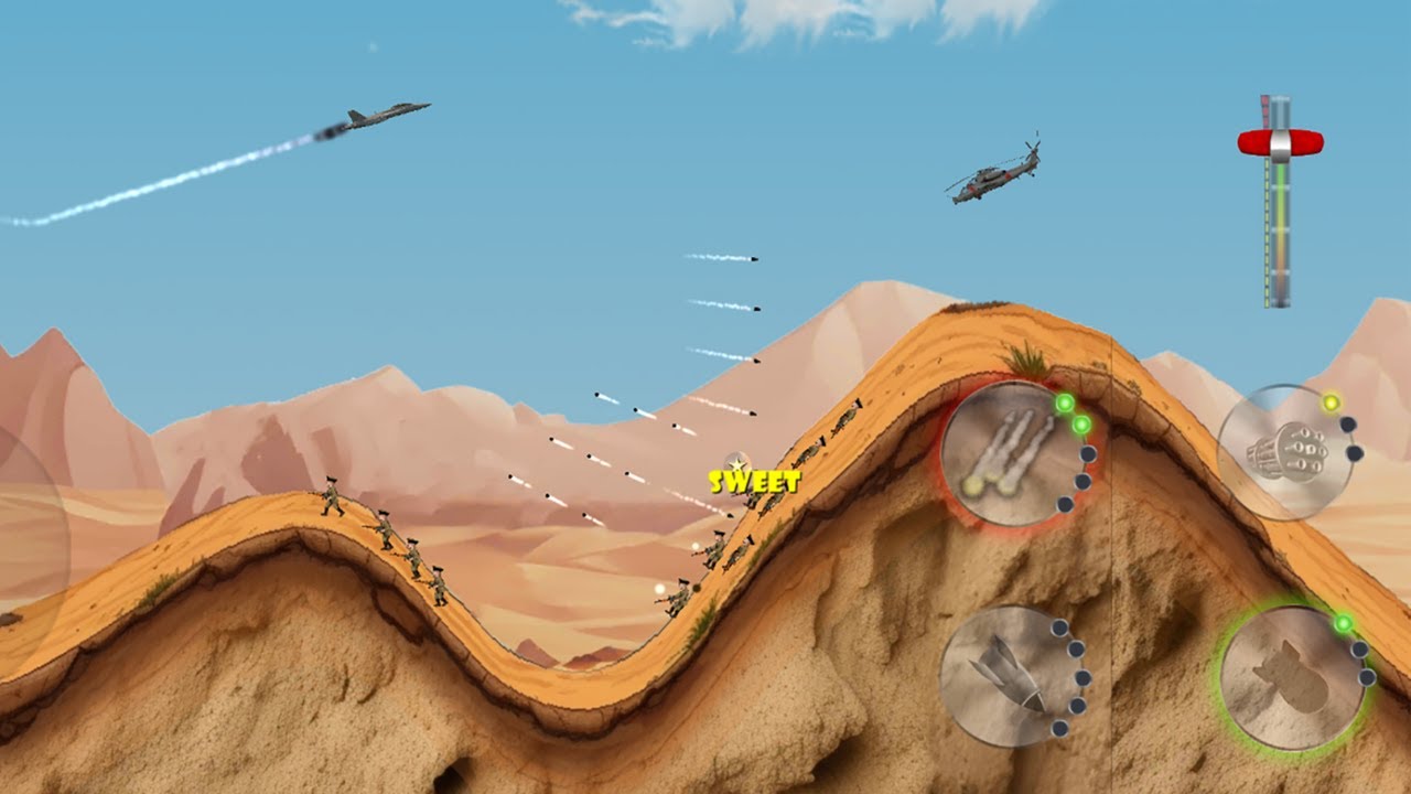 Carpet Bombing 3 Gameplay | 2D Fighter Plane Action Game